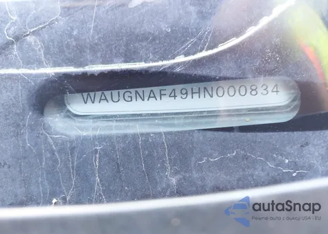 2017 Audi A4 2.0T Premium из США, поврежденный, VIN WAUGNAF49HN000834